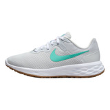 Tenis Nike Mujer Revolution 6 Gris Verde