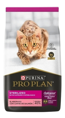 Pro Plan Cat Sterilized 3 Kg Gatos Castrado Envío Rápido 