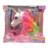 Juliana I Love Unicornio Peinados Trensa Colores Lny Jul052