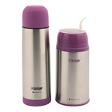 Set Termo Bala 500ml + Termo Travel Mate 400ml Keep