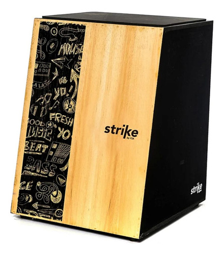 Cajón Acústico Fsa Strike Series Sk4001 Music