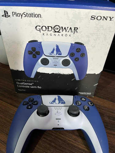 Dualsense Edição Limitada Gow Ragnarok Ps5