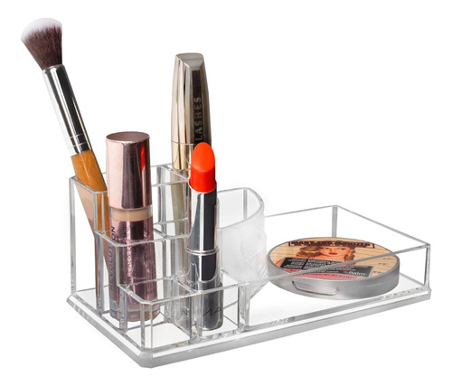 Cosmetiquero Acrilico Maquillaje Organizador Caja Maquillaje