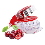 Extractor De Cocina Cherry Pitter Push-pull Con Seis Orifici