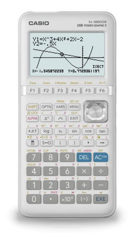 Calculadora Casio Científica Y Grafica Fx 9860 Gii Color Negro