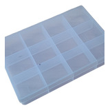 Caja Organizadora 12 Divisiones Tapa Pesca Merceria Golosina