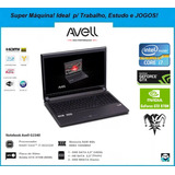 Notebook Gamer Top Avell G1540 I7 Mxm Gtx 970m Até Gtx 1060m