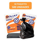 Bolsa Basura Plana 50x70 Pack 500 Unid