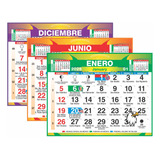 Diseño Calendario Mensual Santoral 2025 - Imagen Imprimible