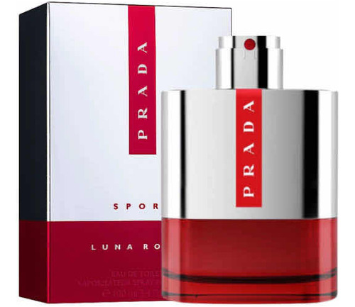 Perfume Prada Luna Rossa Sport Edt 100ml Original + Brinde