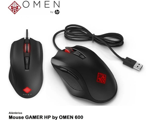 Mouse Gamer Hp Omen 600 | Souris 600 | Alámbrico Nuevo