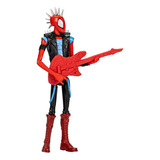 Muñeco 16cm  Across Spider Verse  Spider Punk Marvel