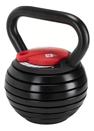 Kettlebell Ajustável Peso Regulável Musculação 3,5 À 18 Kg 