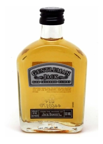 Minitura Botella Whisky Jack Daniel's Gentleman 50ml Chivas