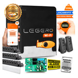 Kit Motor Portão Ppa Dz Stark Legero Wifi App 350kg Rápido