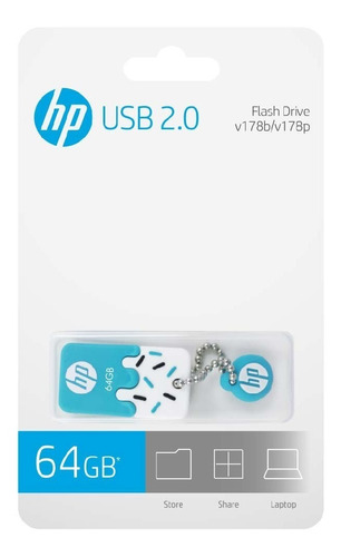 Hp V178b (azul) Ice Cream 64gb