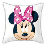 Cojín Almohada Deco Hogar Dormitorio Disney Minnie Smile