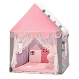 Tienda Para Niños Casa Carpa Castillo Princesa Grande Ju [u]