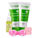 Kit Skin Care Limpeza Pele Cuidado Facial Antioleosidade