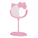 Espejo De Maquillaje Hello Kitty, Doble Cara Sanrio Original