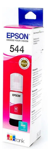 Botella De Tinta Epson T544 Magenta