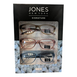 Pack De 3 Lentes De Lectura Jones +1.50 Cod 1129