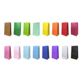 1000 Bolsitas Fb3 Colores Lisos 12x25x8 Bolsa Golosinera