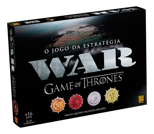 Jogo De Tabuleiro War Game Of Thrones Grow