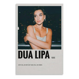 Póster De Lienzo Dua Lipa -1995 Sin Marco, 20 X 30 Pulgadas