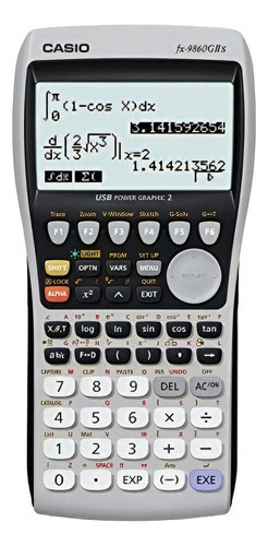 Calculadora Gráfica Casio Fx-9860gii, Negro