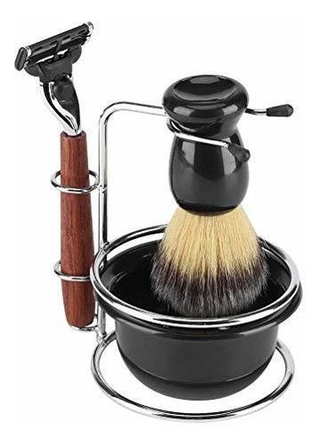 Soporte Para Accesorio De 4 Pcs Men Shaving Brush Stand Hold