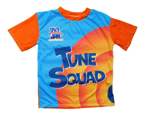 Playera Space Jam Tallas 2 A 8 Años Looney Tunes Squad