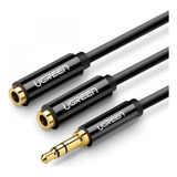 Cable De Audio De 3.5mm Macho A 2 Hembras 3.5mm Ugreen