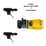 Alarma De Seguridad Viper 3306 + 2 Actuadores Combo