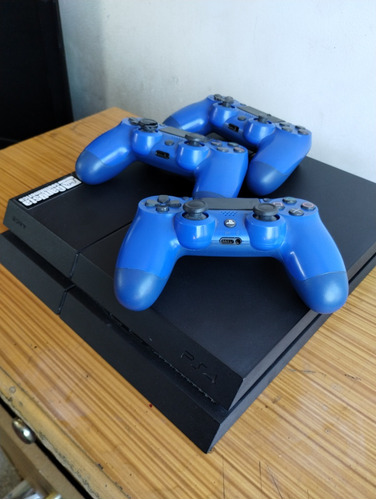 Ps4 Playstation Fat 500gb Usada 3 Control + 2 Juegos