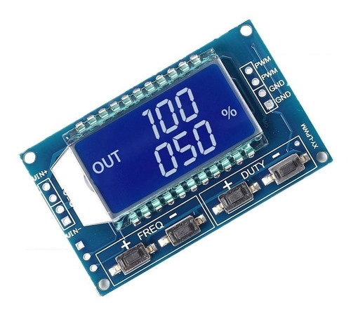 Generador Señal Modulo Pwm 1hz-150khz 3.3v-30v Con Display 