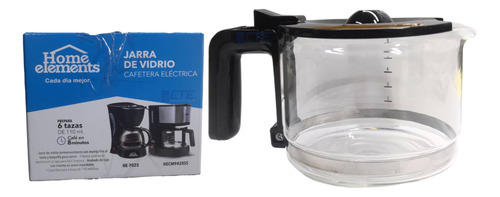 Jarra Cafetera Home Elements 6 Tazas He7025-hecm9420ss