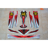 Kit De Calcos Karting Competición X2 Juegos