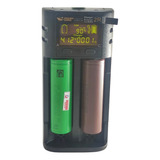 Carregador  Inteligente Para Baterias Efest/vtc6/ Chocolate