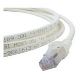 Patch Cord Cat6a S/ftp Blindado Branco 3m Siemon 