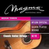 Magma Gc110 Encordado Guitarra Criolla Clásica Plateadas 