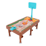 X Set Combinado 6 En 1 De Mesa Multijuego Interactivo Para Z