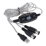 Cable Interfase Midi - Usb 2.0 Plug & Play