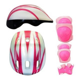 Set Protectores Casco + Rodillera + Codera + Muñequera 