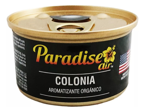 Aromatizante Paradise Orgánico Aroma Colonia 42g