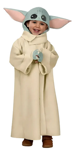 Disfraz De Cosplay De Yoda Baby Mandaloriano Niños De Star Wars