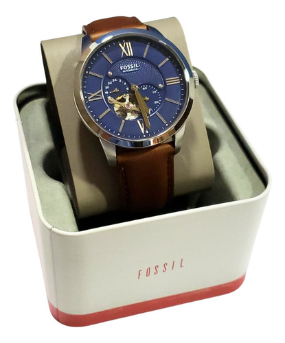 Relógio Fossil Masculino Automático Townsman Me3110/0an