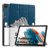 Funda Para Galaxy Tab A9 8.7 Smart Gato