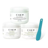 Kit Cremas Exel Facial Cutis Graso Maquillaje Profesional