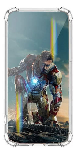 Carcasa Sticker Iron Man D4 Para Todos Los Modelos Oppo